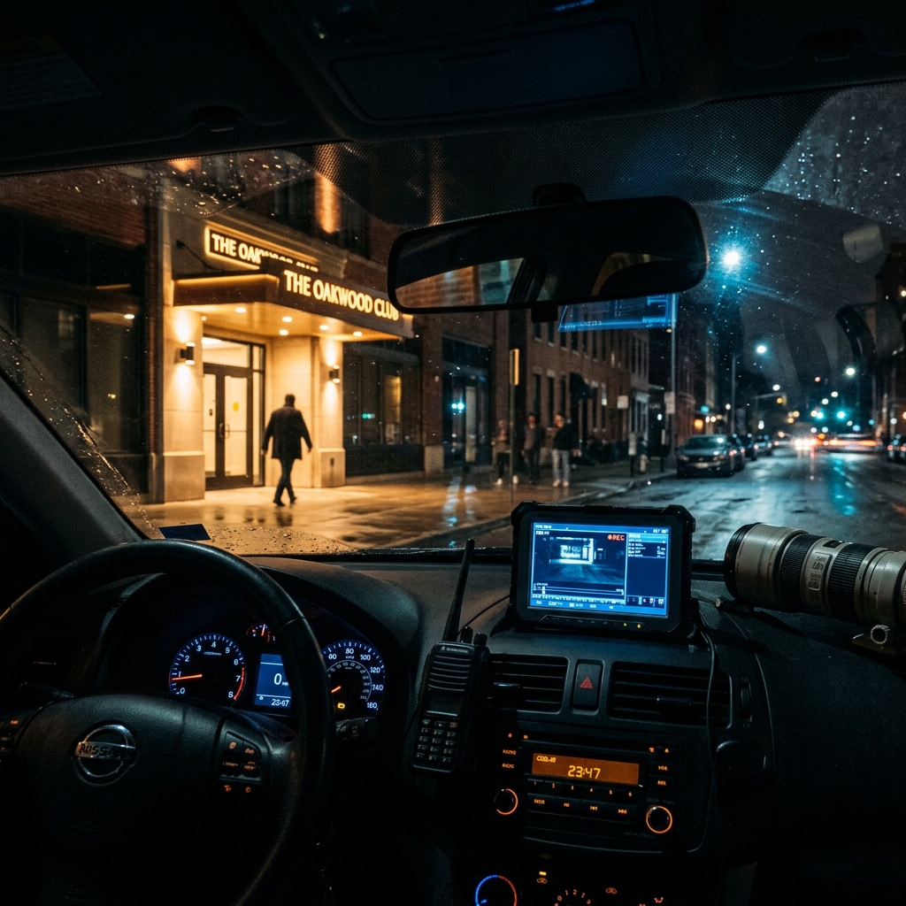 Night operations where radio communication codes are critical for coordination